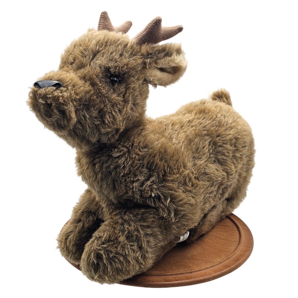 Vintage Country Critters Deer Fawn Hand Puppet Full Body Made in USA Plush Toy
